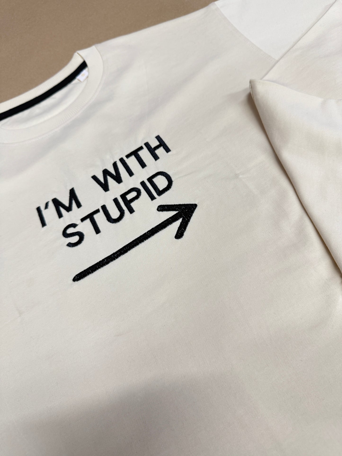 I'm with stupid , I'm stupide Matching Tshirt Besties Combo
