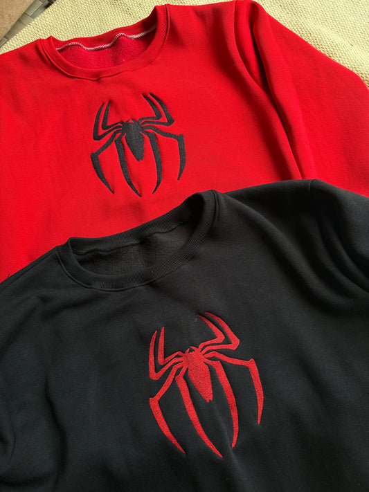 Spider Couple Crewneck , Hoodie Combo