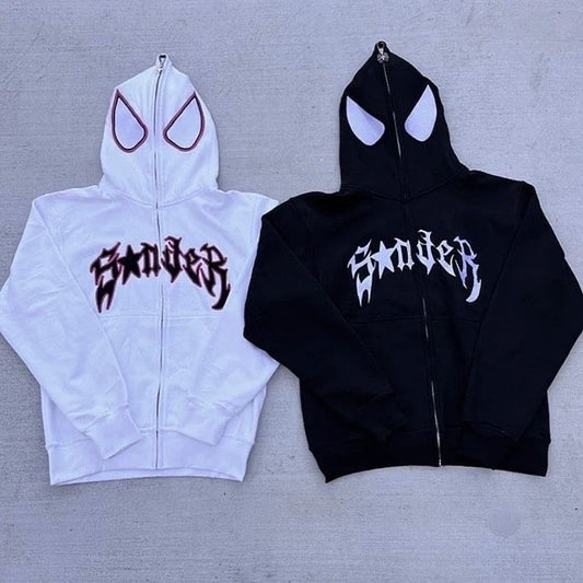 Spider hoodie Zipper Set of Two