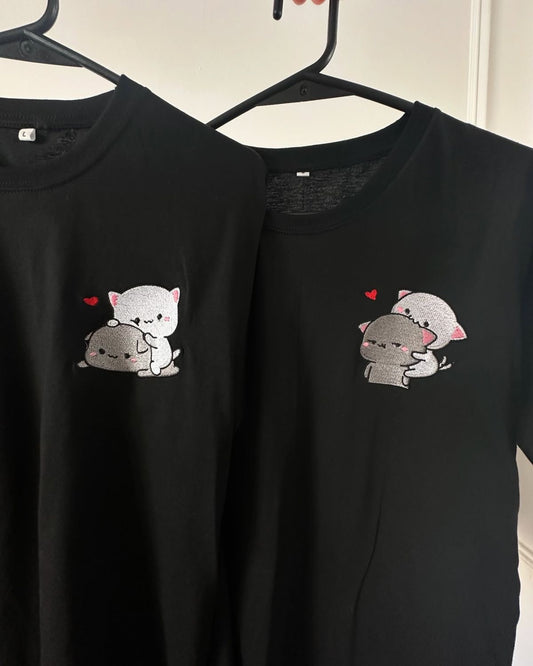 Dudu bubu Couple Tshirt Combo