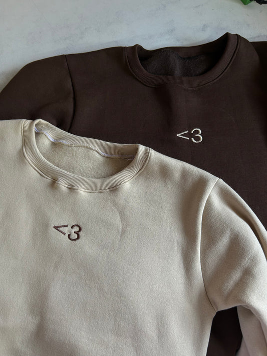 <3 Matching Set  Hoodie, Sweatshirt Combo