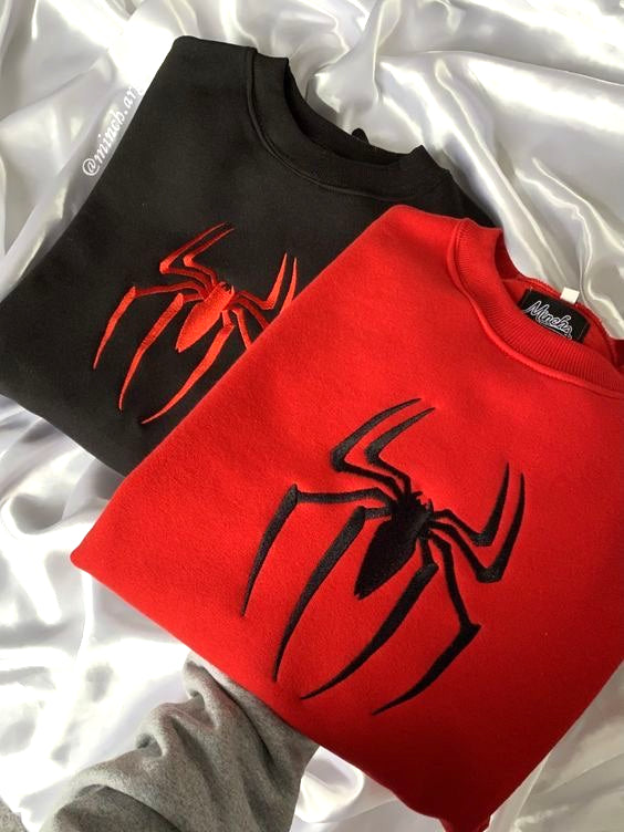 Spider Couple Crewneck Combo