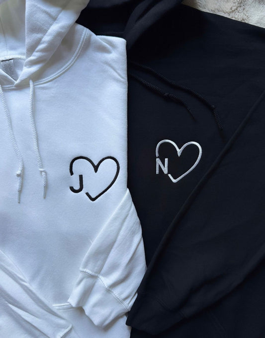 Heart Initials Matching Combo