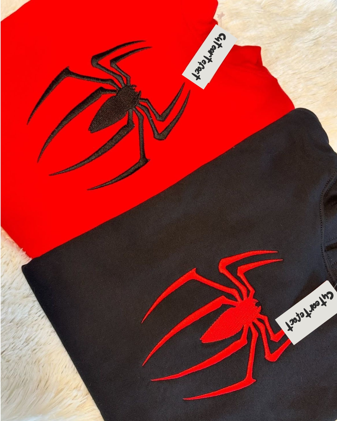 Spider Couple Crewneck , Hoodie Combo