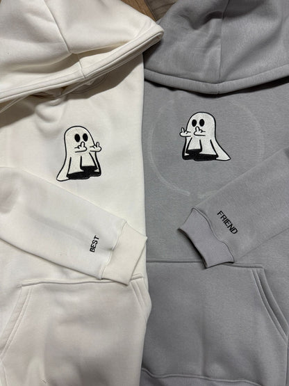 F*ck You Bestfriend Ghost Combo Custom Sleeve Embroidery