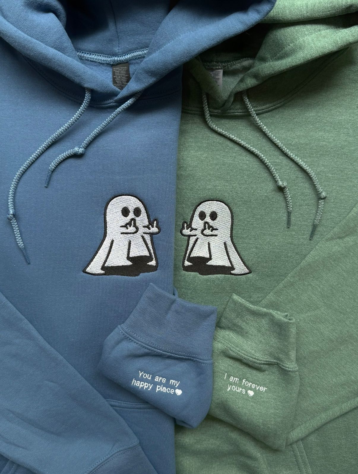 F*ck You Bestfriend Ghost Combo Custom Sleeve Embroidery