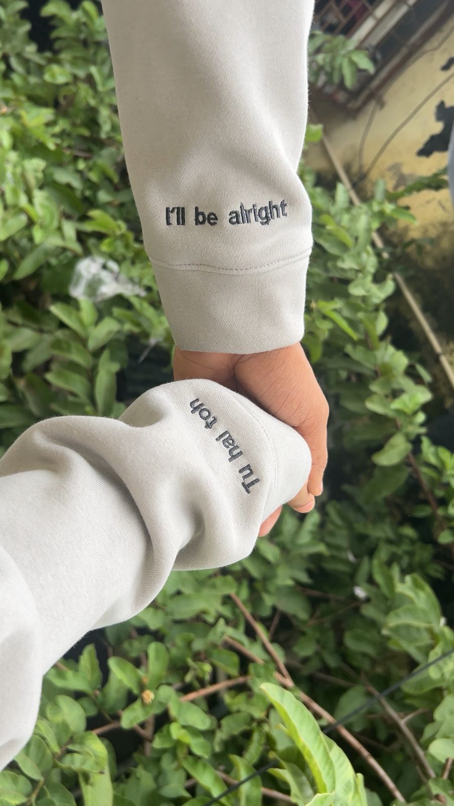 Tu hai toh , I'll be alright Combo Custom Sleeve