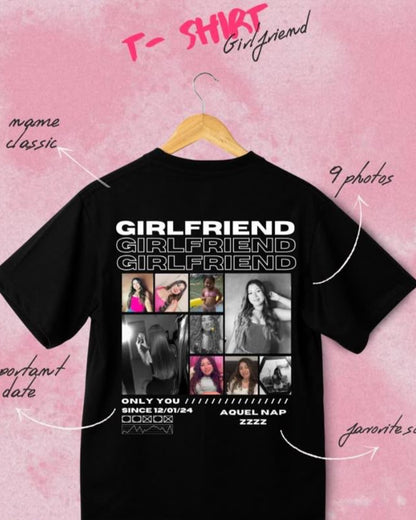 Girlfriend Oversize Tee Shirt