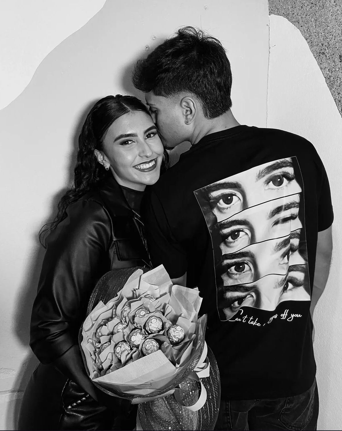 Eyes printed T-shirt