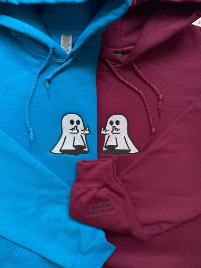 F*ck You Bestfriend Ghost Combo Custom Sleeve Embroidery