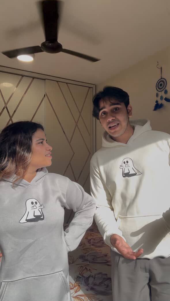 F*ck You Bestfriend Ghost Combo Custom Sleeve Embroidery