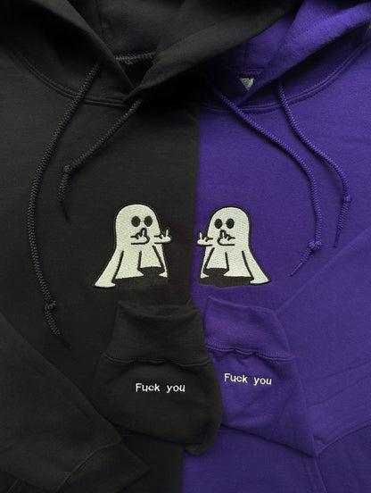 F*ck You Bestfriend Ghost Combo Custom Sleeve Embroidery