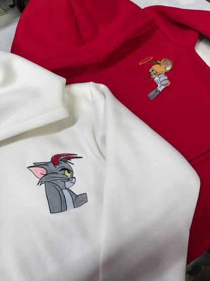 Tom And jerry Embroidery Combo