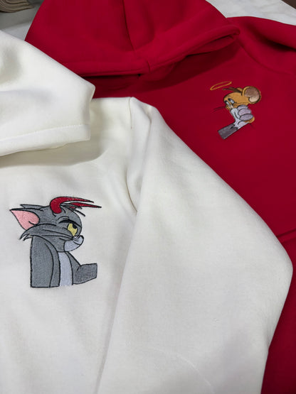 Tom And jerry Embroidery Combo