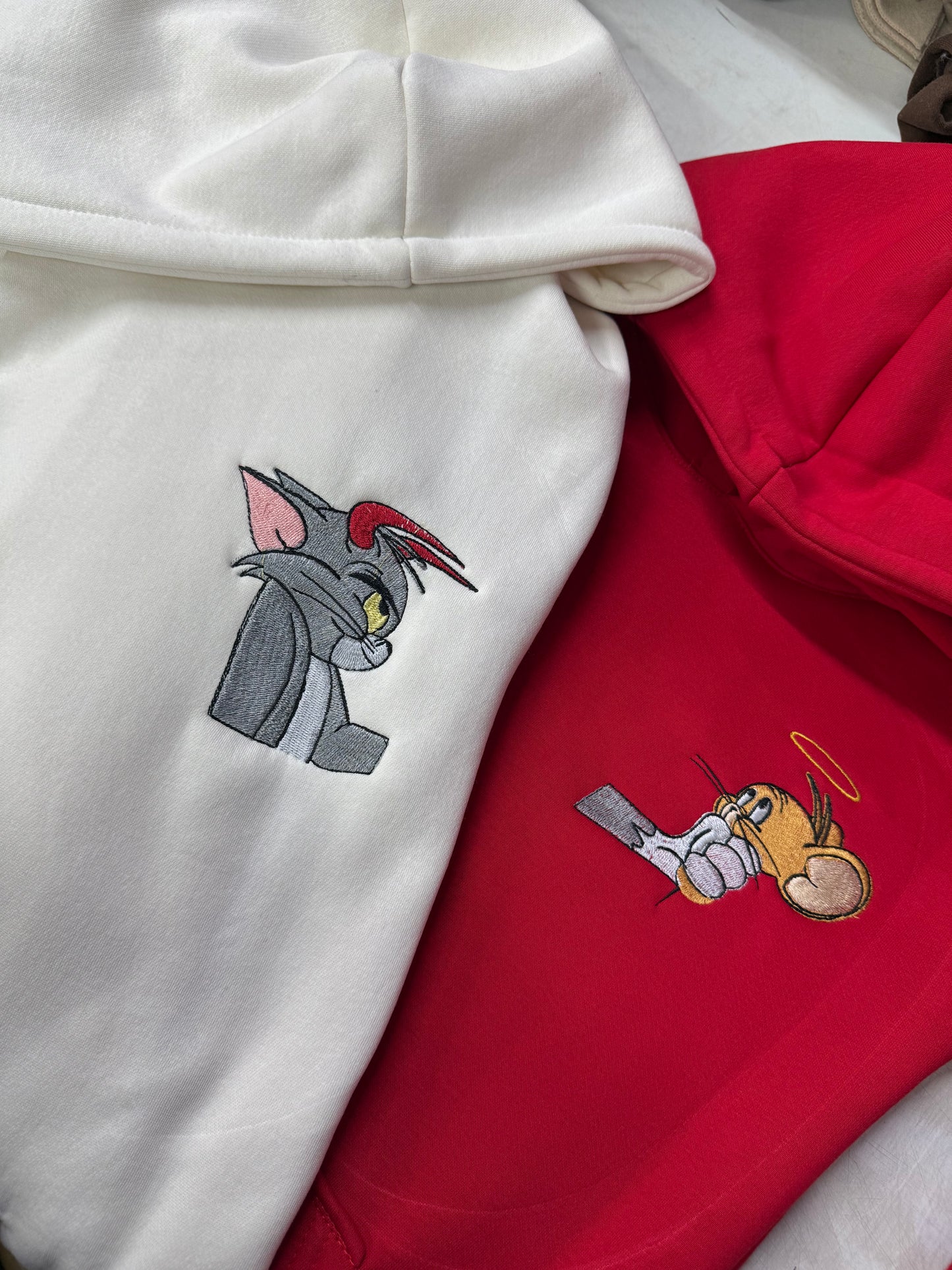 Tom And jerry Embroidery Combo