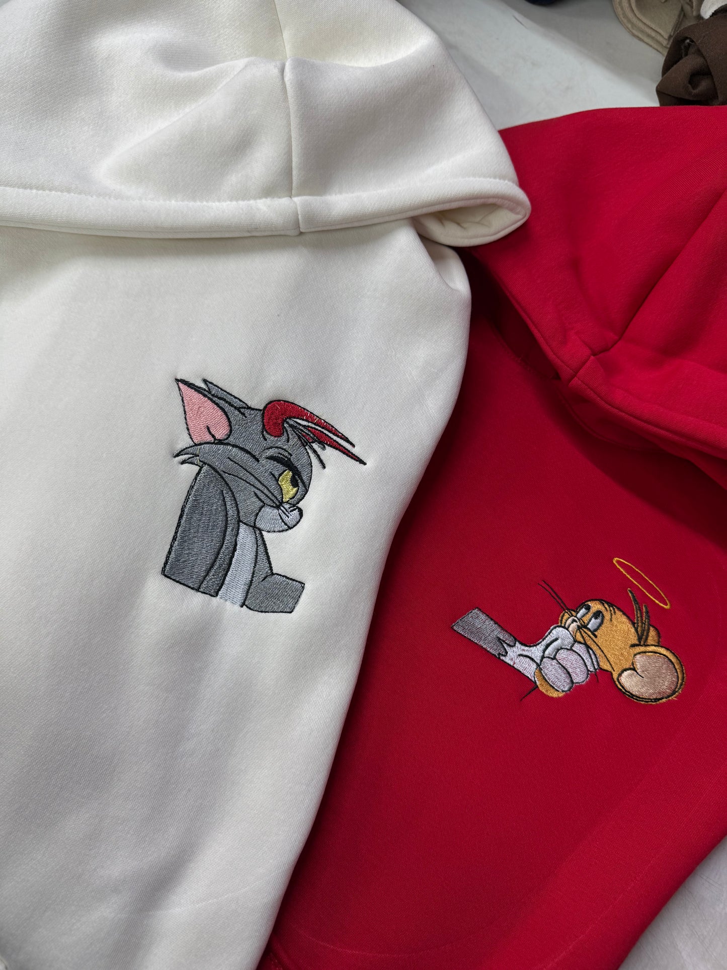 Tom And jerry Embroidery Combo