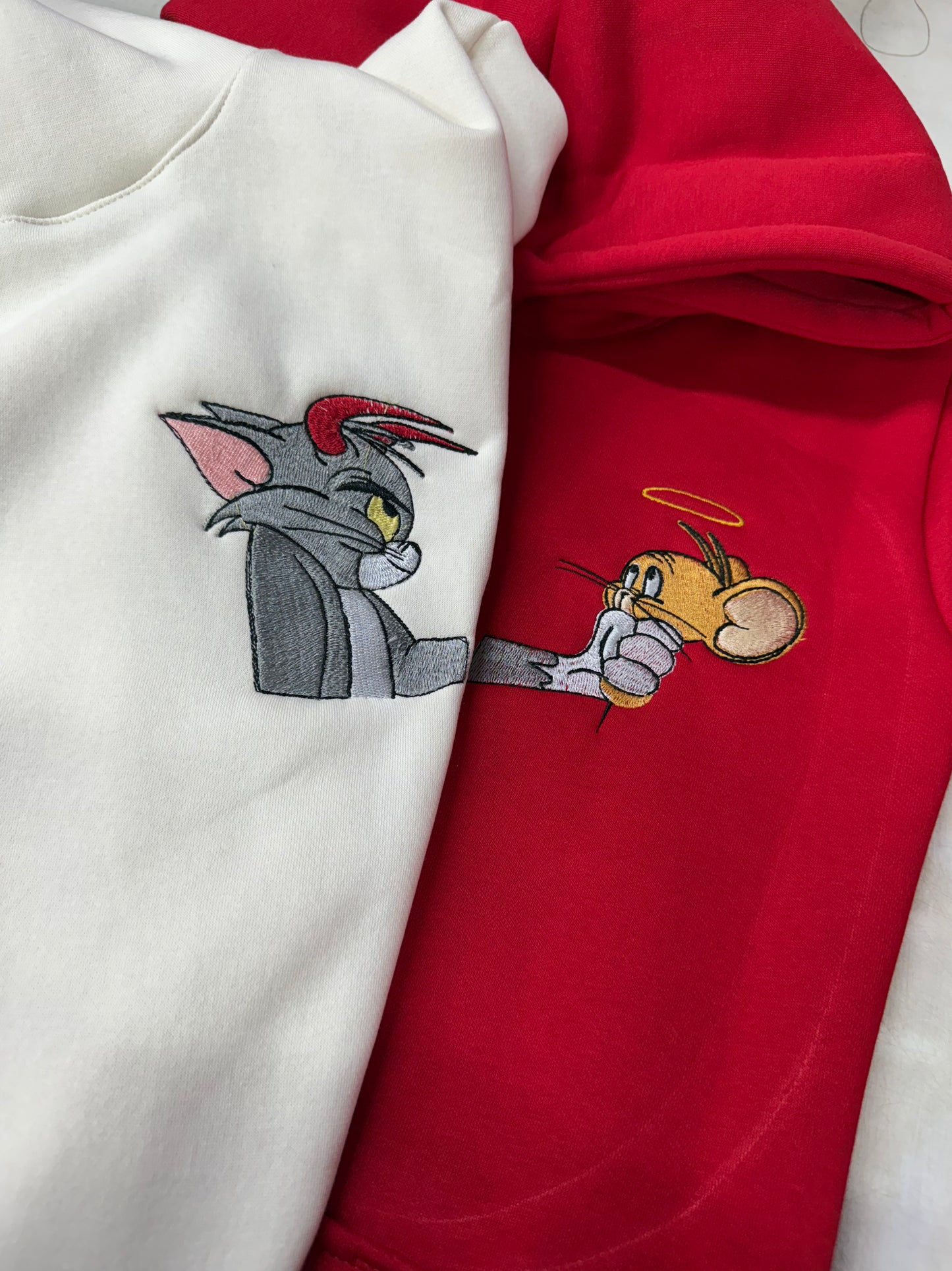 Tom And jerry Embroidery Combo