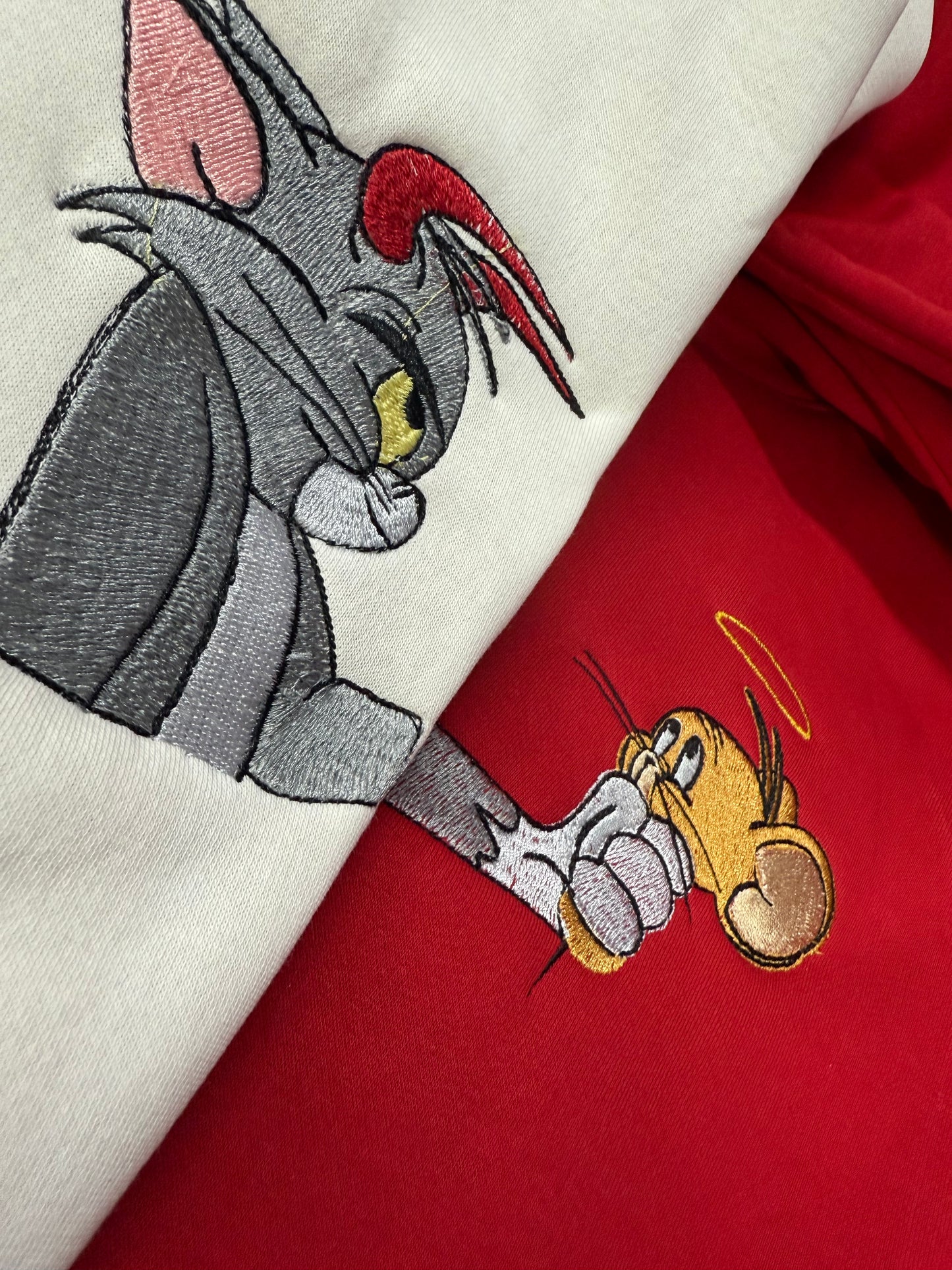Tom And jerry Embroidery Combo