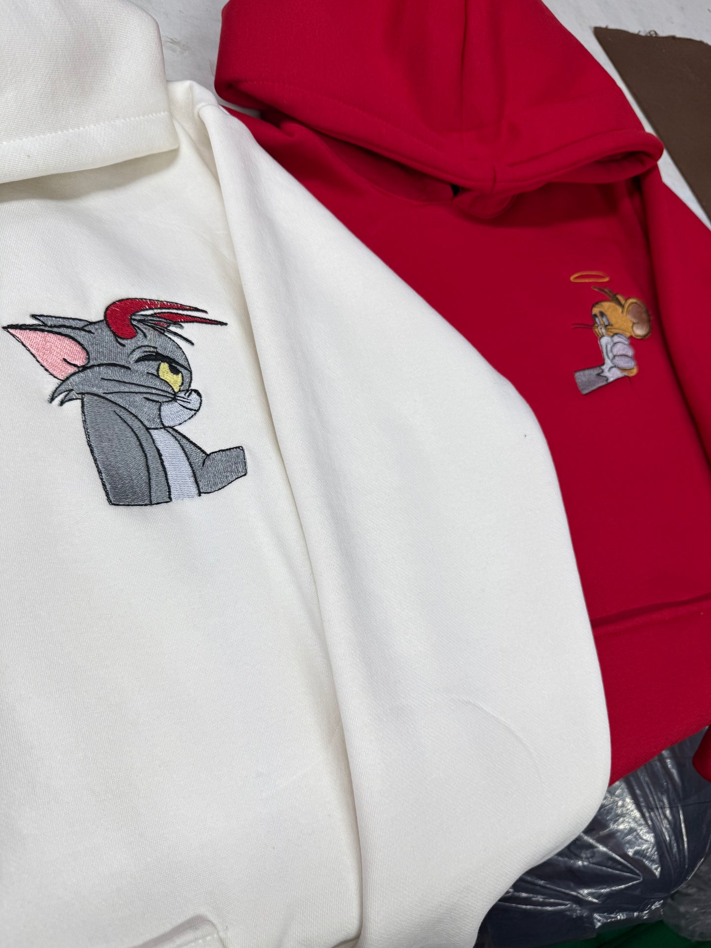 Tom And jerry Embroidery Combo