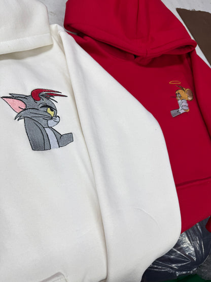 Tom And jerry Embroidery Combo