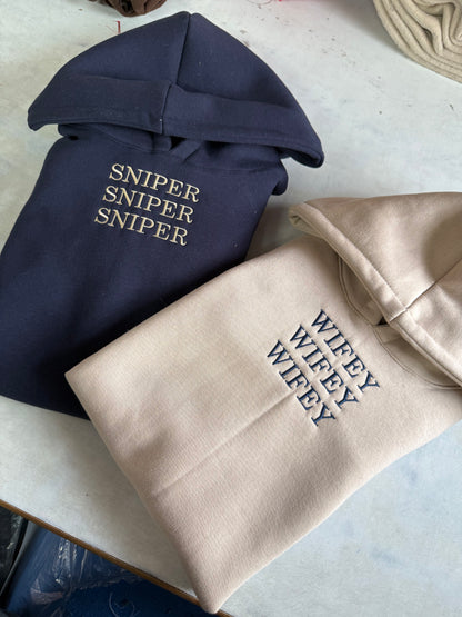 Wifey Sniper Hoodie Combo