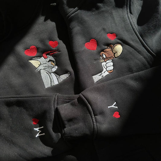 Tom and jerry Embroidery Combo