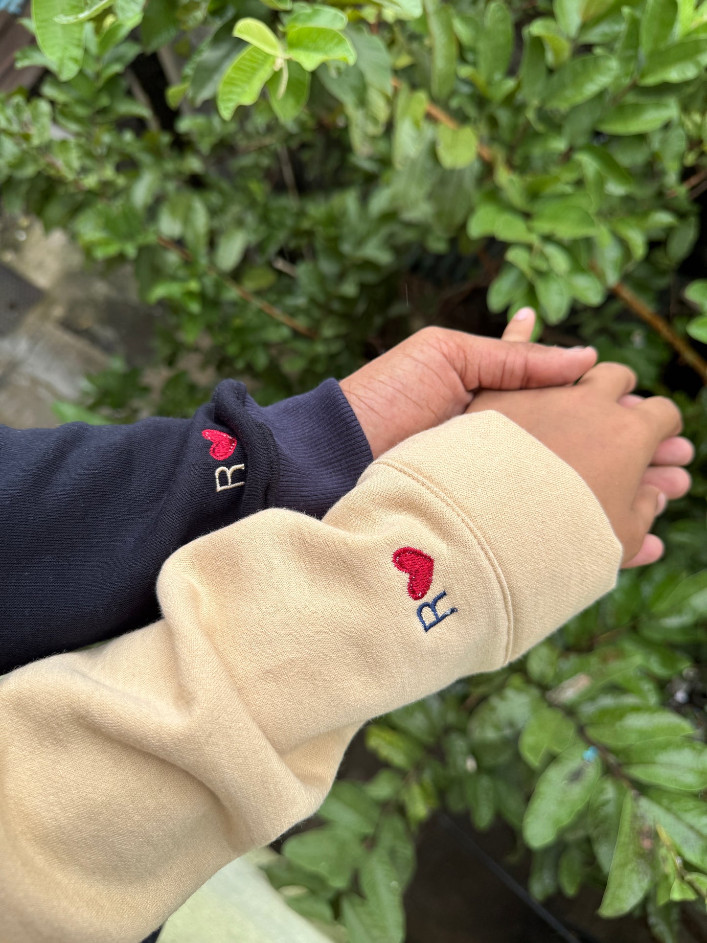 Initial Hoodie, Sweatshirt Combo