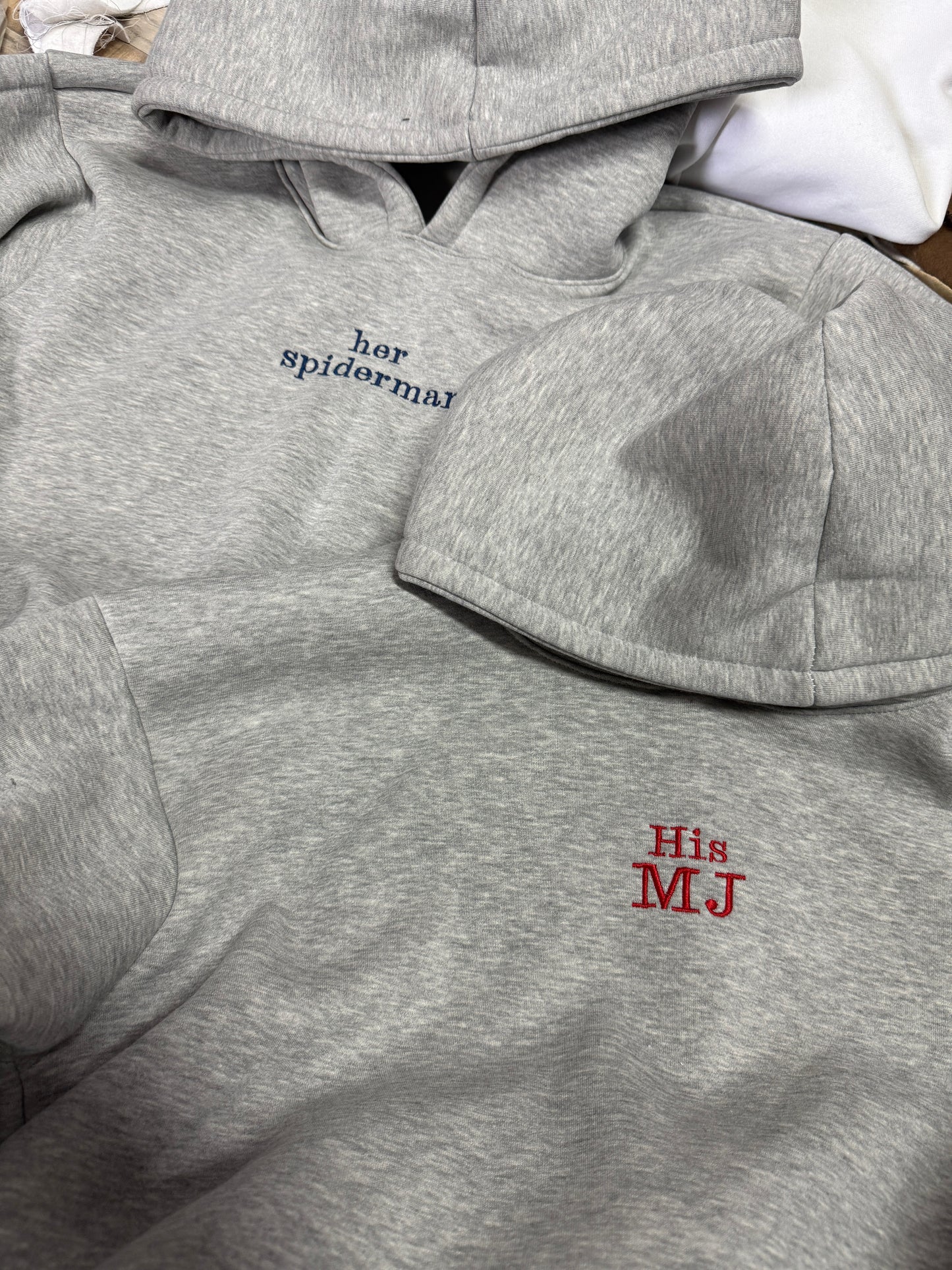 Her Spider Man His Mj Hoodie/Sweatshirt Combo