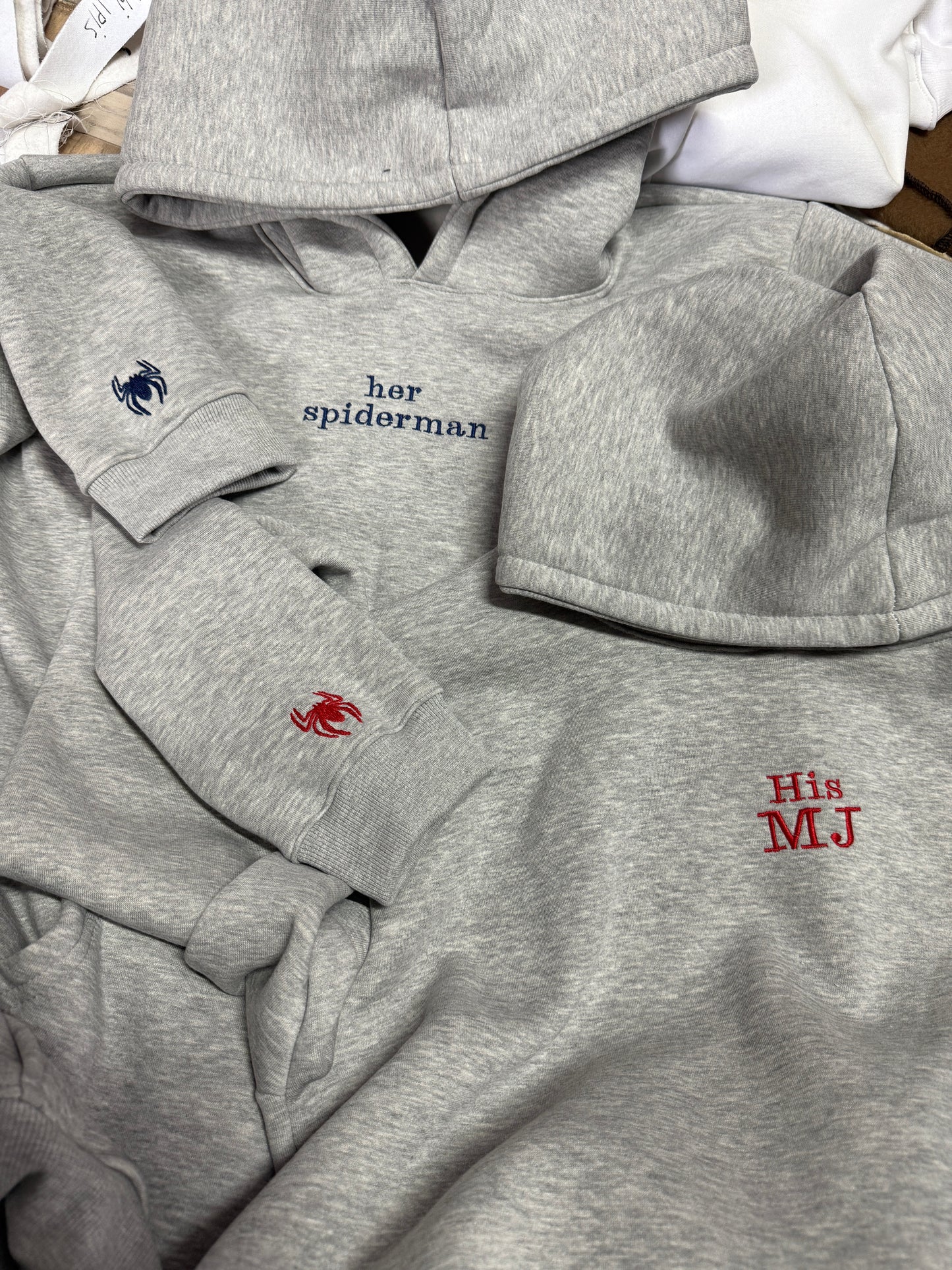 Her Spider Man His Mj Hoodie/Sweatshirt Combo