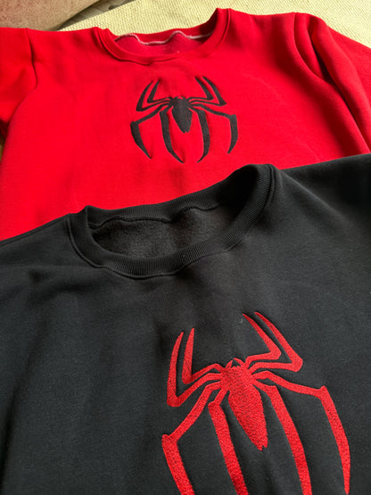 Spider Couple Crewneck , Hoodie Combo