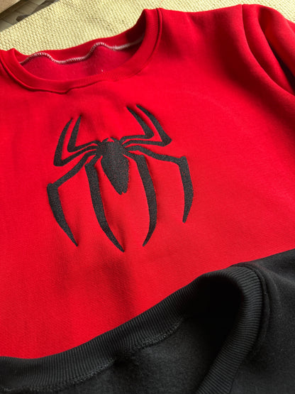 Spider Couple Crewneck , Hoodie Combo