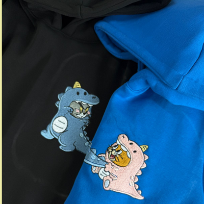 Dinos Tom And Jerry Embroidered Matching
