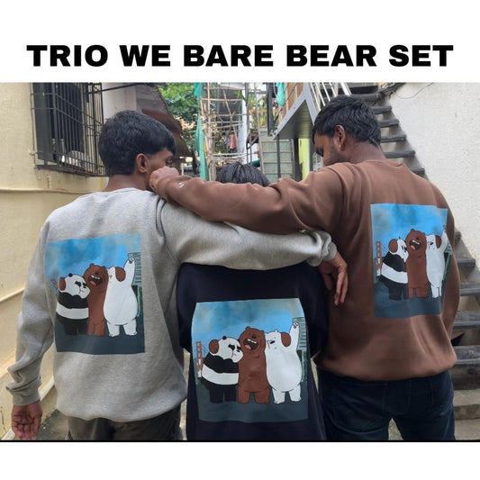 Trio Set We bare bear