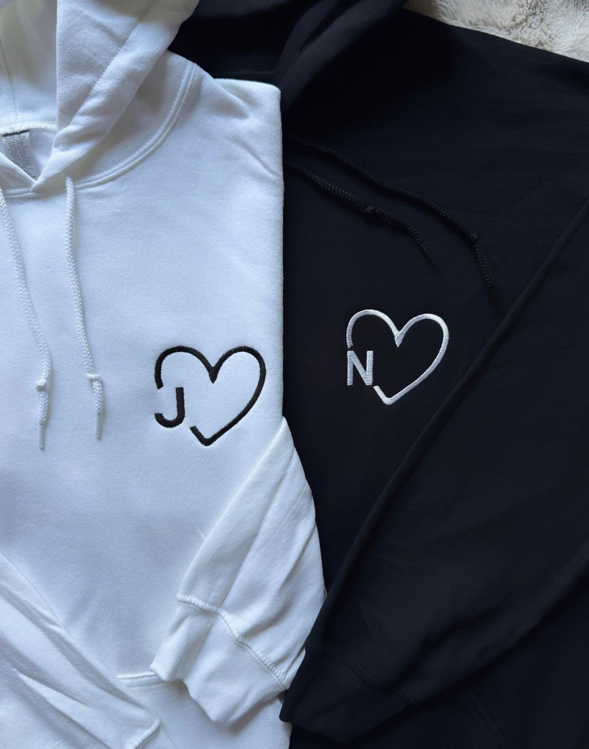 Heart Initials Matching Combo