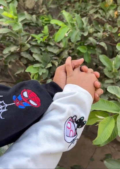 Spider Gwen Sleeve Embroidery  Combo