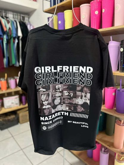 Girlfriend Oversize Tee Shirt