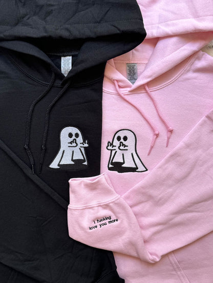 F*ck You Bestfriend Ghost Combo Custom Sleeve Embroidery