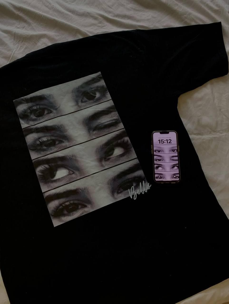 Eyes printed T-shirt