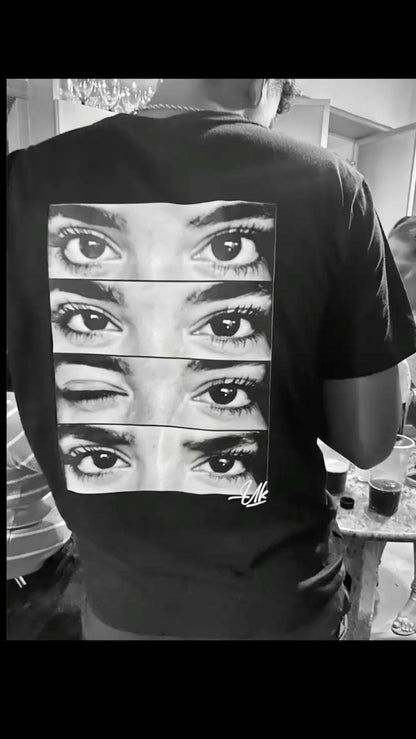 Eyes printed T-shirt