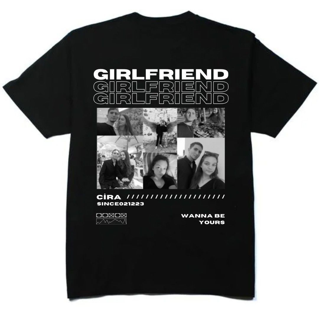 Girlfriend Oversize Tee Shirt