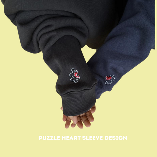 Sleeve Puzzle Design Set Embroidery