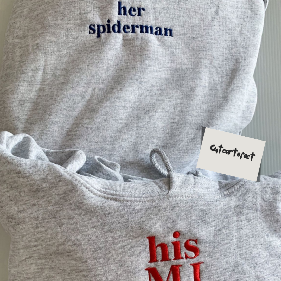 Her Spider Man His Mj Hoodie/Sweatshirt Combo