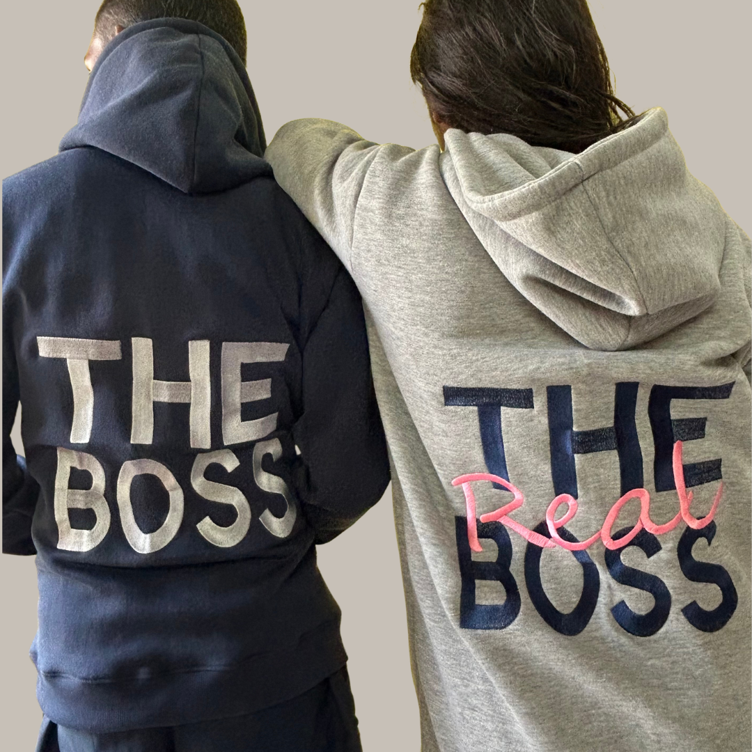 The Boss, The Real Boss Hoodie Combo