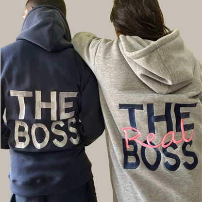 The Boss, The Real Boss Hoodie Combo